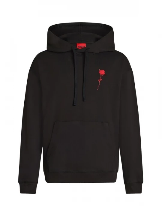 Foto van product HUGO Sweatshirt rood / zwart