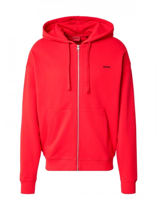 Foto van product HUGO Sweatvest 'Dapozip' oranjerood