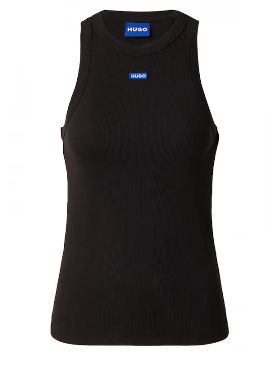 Foto van product HUGO Top azuur / zwart / wit