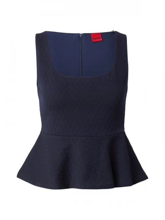 Foto van product HUGO Top 'Daleida' donkerblauw