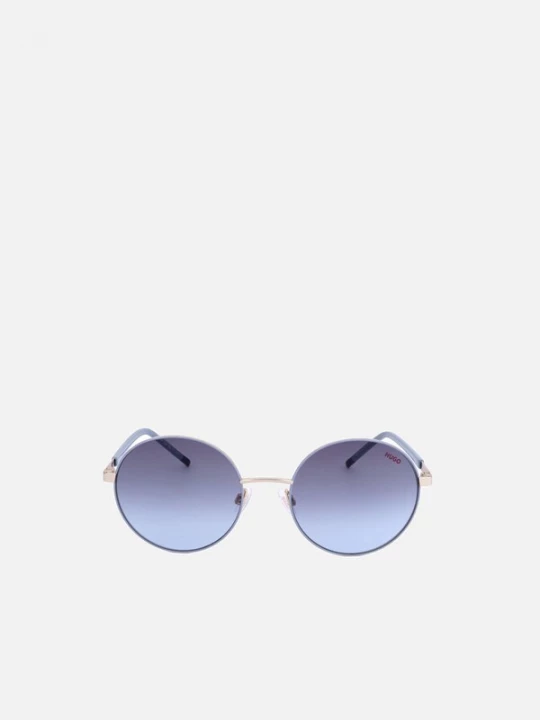 Foto van product HUGO Zonnebril 'Hugo HG 1237 / S Gold black / 20 / 140 Women Sunglasses' blauw