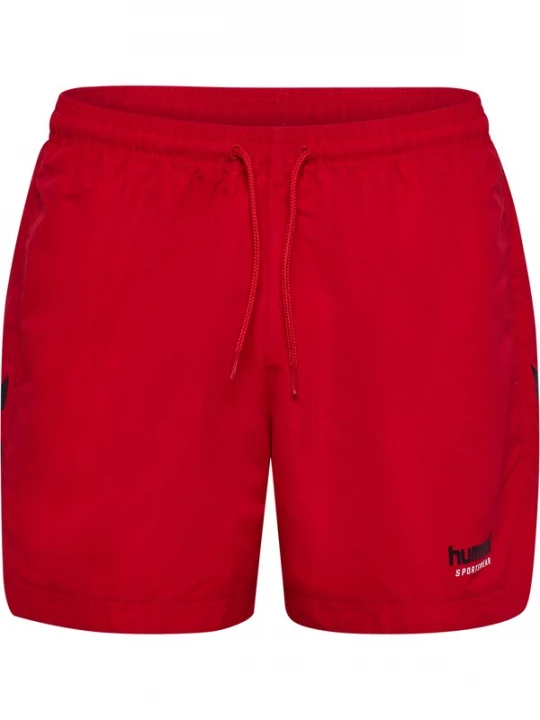 Foto van product Hummel Boardshorts 'Ned' robijnrood / zwart