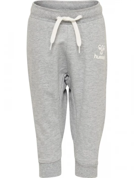 Foto van product Hummel Broek 'Apple' grijs gemêleerd / wolwit
