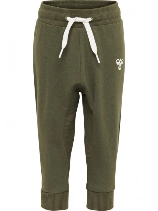 Foto van product Hummel Broek 'Apple' olijfgroen / wit