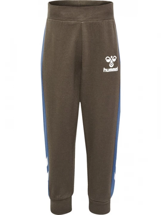 Foto van product Hummel Broek blauw / aardetinten / wit