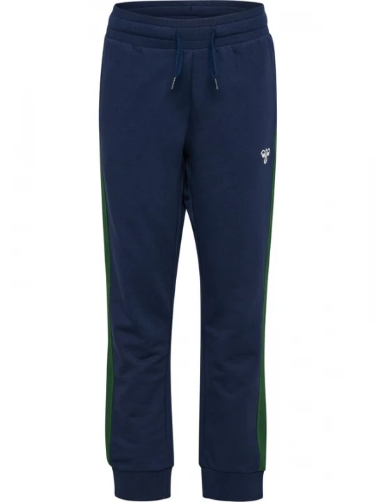 Foto van product Hummel Broek 'Essen' donkerblauw / donkergroen