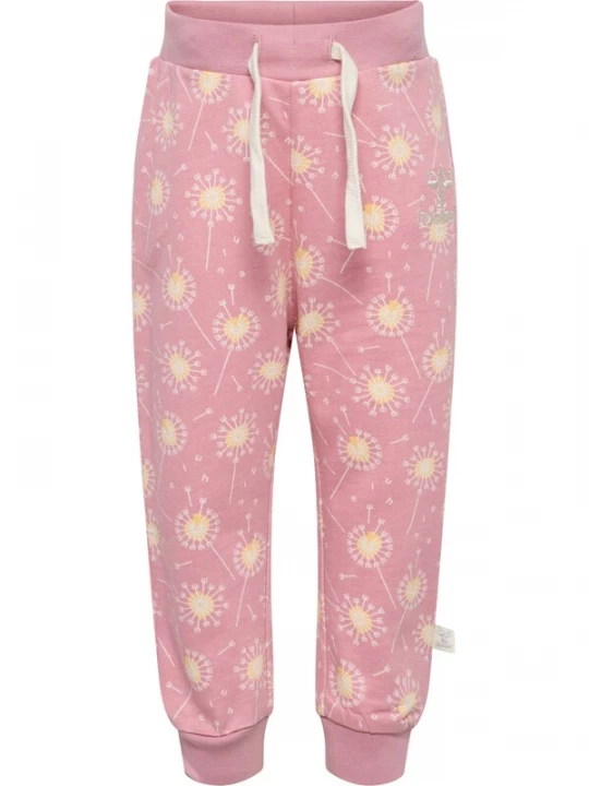 Foto van product Hummel Broek 'LOGUN' lichtgeel / rosé