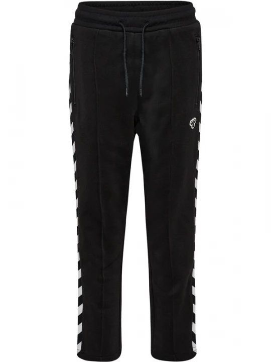 Foto van product Hummel Broek 'Poly' zwart / wit