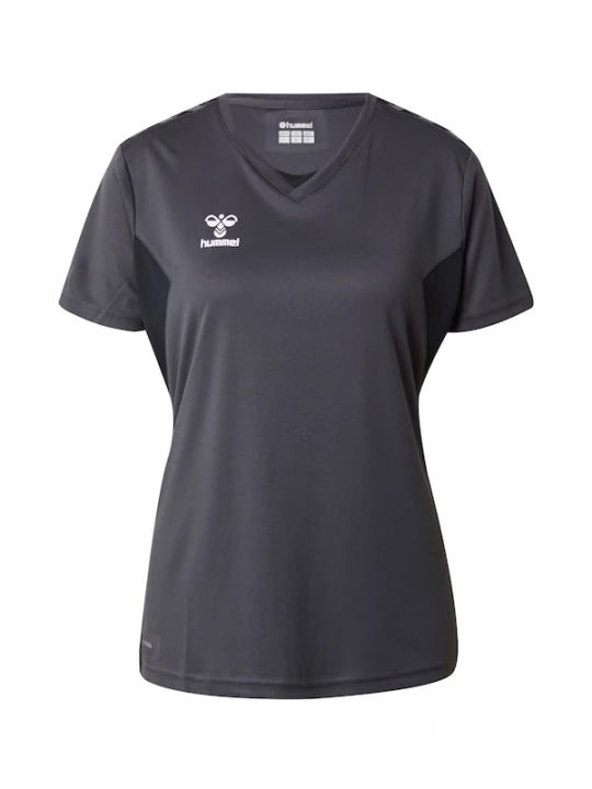 Foto van product Hummel Functioneel shirt 'Authentic' antraciet / zwart / wit