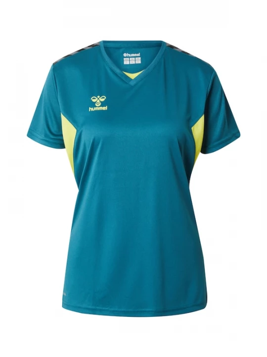Foto van product Hummel Functioneel shirt 'AUTHENTIC' geel / grijs / petrol / zwart