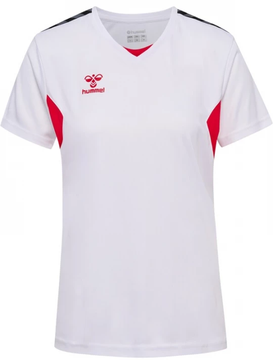 Foto van product Hummel Functioneel shirt 'AUTHENTIC PL ' grijs / bloedrood / zwart / wit