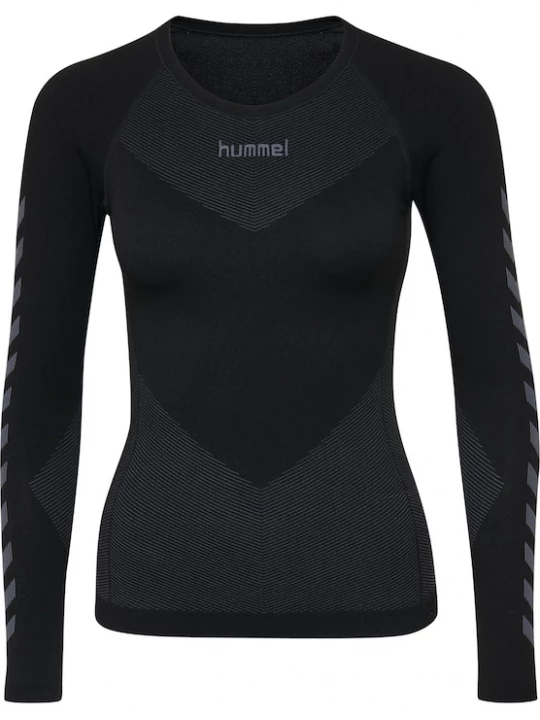 Foto van product Hummel Functioneel shirt basaltgrijs / zwart