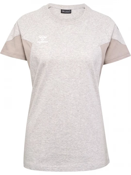 Foto van product Hummel Functioneel shirt beige / grijs gemêleerd