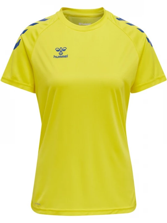 Foto van product Hummel Functioneel shirt blauw / neongeel