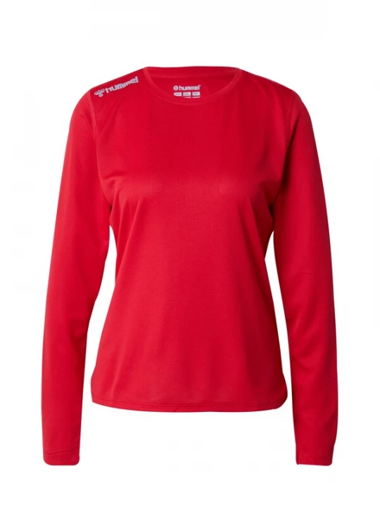 Foto van product Hummel Functioneel shirt bloedrood / zilver