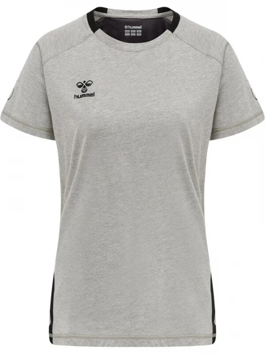 Foto van product Hummel Functioneel shirt 'Cima' grijs gemêleerd / zwart