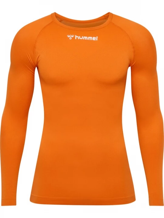 Foto van product Hummel Functioneel shirt 'Comfort 2.0' donkeroranje / wit