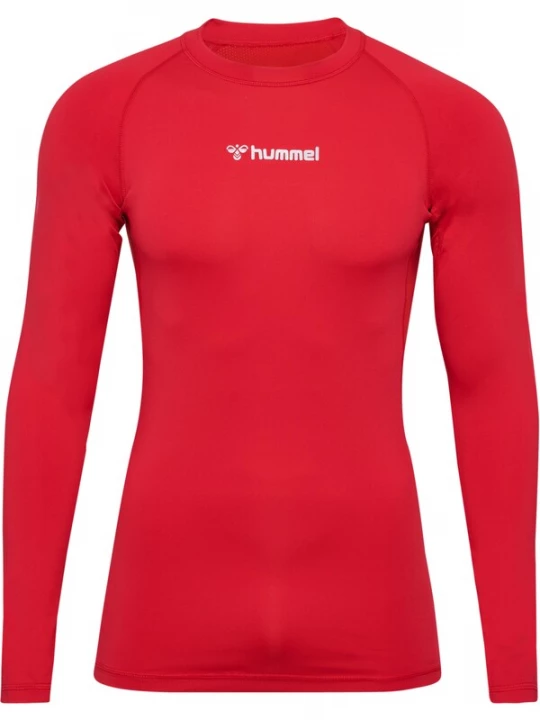 Foto van product Hummel Functioneel shirt cranberry / wit