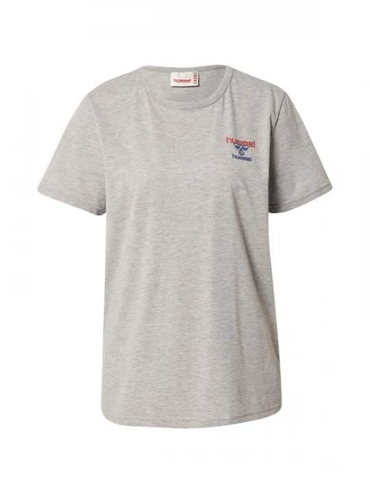 Foto van product Hummel Functioneel shirt 'Dayton' marine / grijs gemêleerd / rood