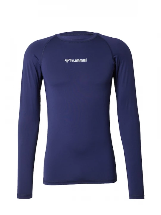Foto van product Hummel Functioneel shirt donkerblauw / wit