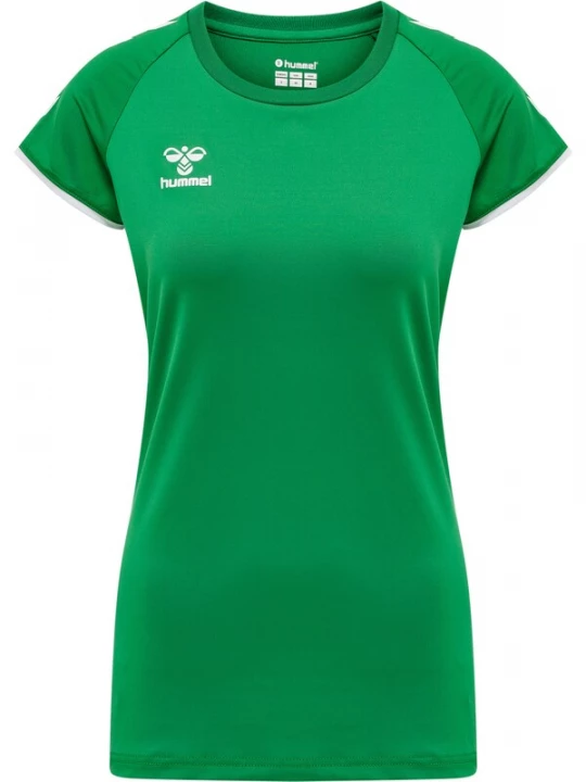 Foto van product Hummel Functioneel shirt grasgroen / wit