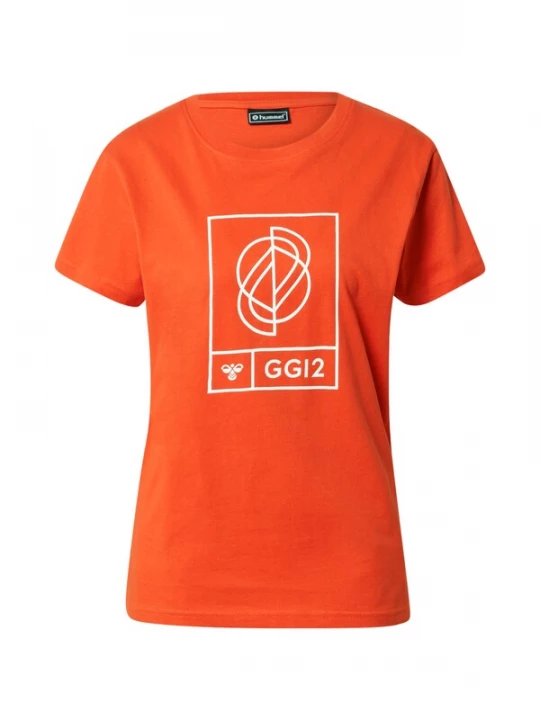 Foto van product Hummel Functioneel shirt grenadine / wit