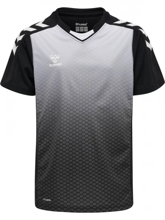Foto van product Hummel Functioneel shirt grijs / zilvergrijs / zwart / wit