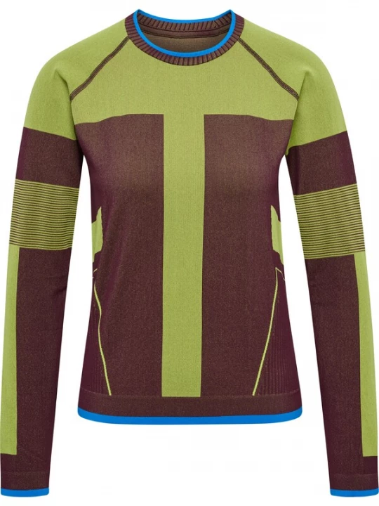 Foto van product Hummel Functioneel shirt groen / rood