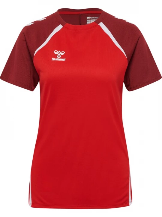 Foto van product Hummel Functioneel shirt 'Lead 2.0' rood / donkerrood / wit