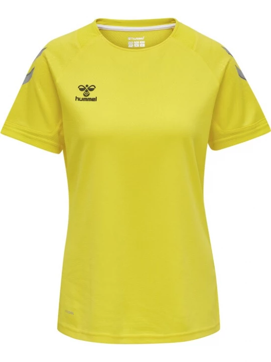 Foto van product Hummel Functioneel shirt 'Lead' geel / grijs / zwart