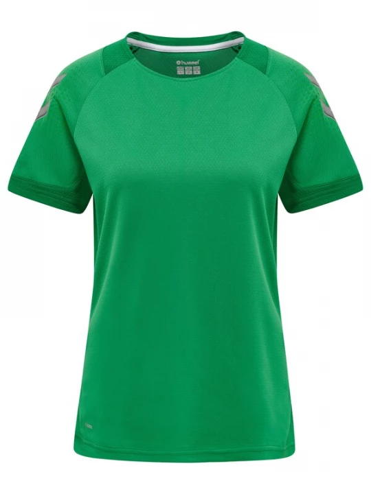 Foto van product Hummel Functioneel shirt 'Lead' grasgroen / wit