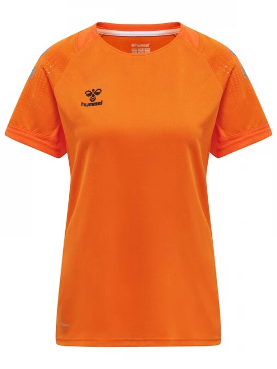 Foto van product Hummel Functioneel shirt 'Lead' grijs / oranje / zwart