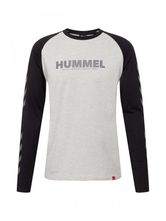 Foto van product Hummel Functioneel shirt lichtgrijs / donkergrijs / zwart