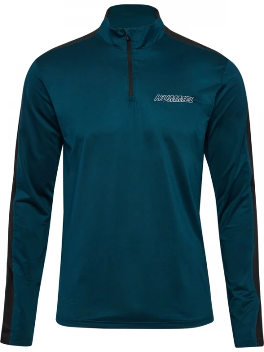 Foto van product Hummel Functioneel shirt lichtgrijs / petrol / zwart