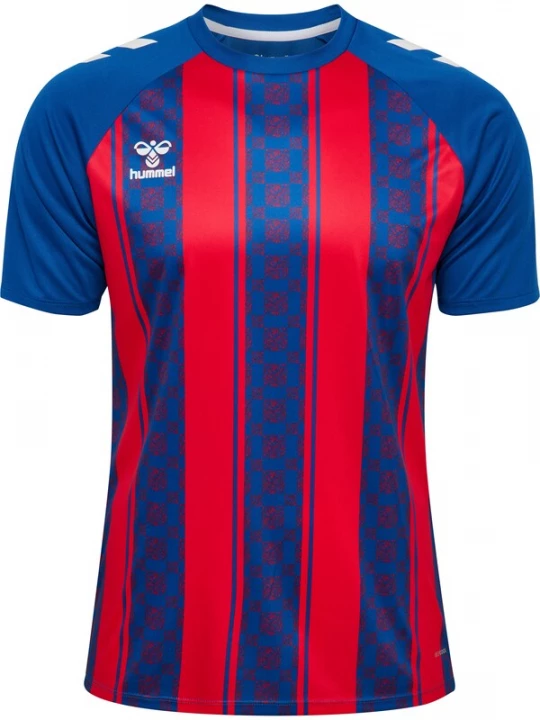 Foto van product Hummel Functioneel shirt 'Match' blauw / bloedrood / wit
