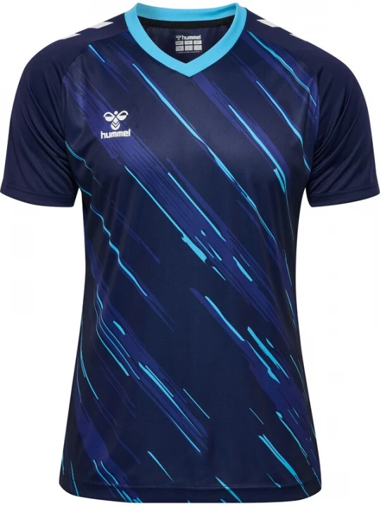 Foto van product Hummel Functioneel shirt 'Match Triumph' navy / azuur / donkerblauw / wit