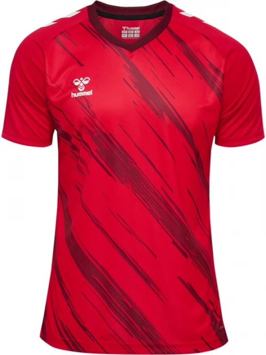 Foto van product Hummel Functioneel shirt 'Match Triumph' rood / wijnrood / wit