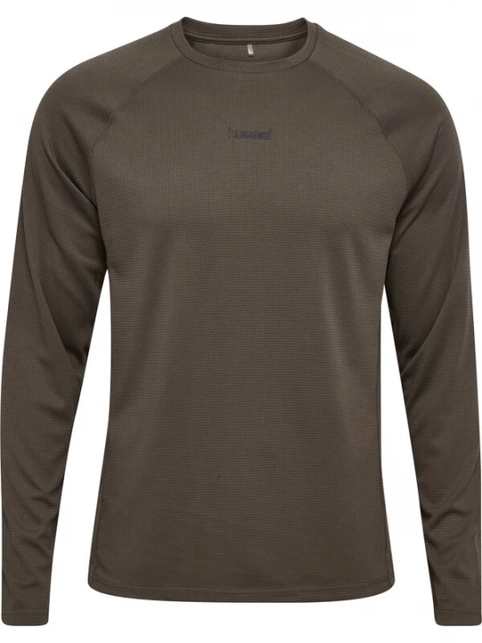 Foto van product Hummel Functioneel shirt 'Momentum' chocoladebruin / zwart