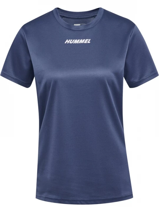 Foto van product Hummel Functioneel shirt navy / zwart / wit