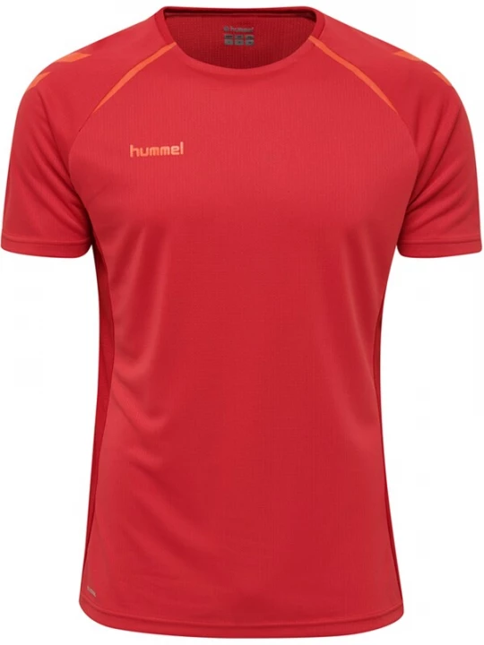 Foto van product Hummel Functioneel shirt oranje / watermeloen rood / lichtrood