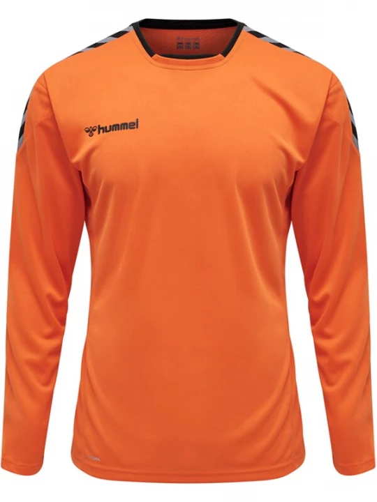 Foto van product Hummel Functioneel shirt 'Poly' grijs / oranjerood