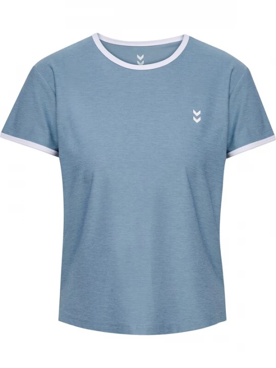 Foto van product Hummel Functioneel shirt 'Pulse Cima' blauw denim / wit