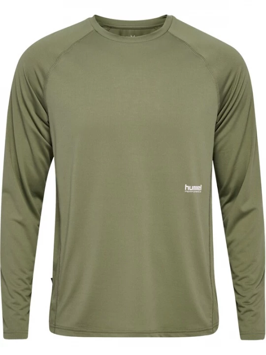 Foto van product Hummel Functioneel shirt 'PULSE WORKOUT' olijfgroen
