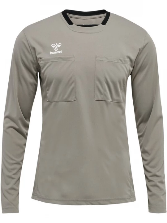 Foto van product Hummel Functioneel shirt 'Referee' stone grey / zwart / wit