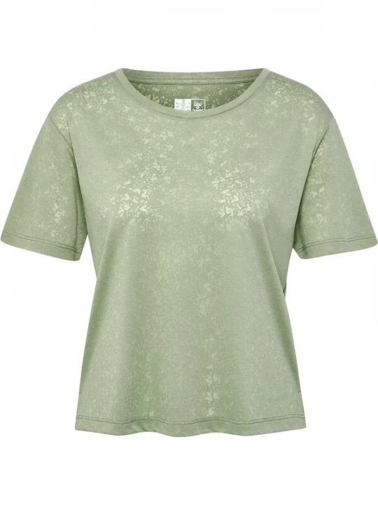 Foto van product Hummel Functioneel shirt 'TE LIGHT BURNOUT' lichtgroen