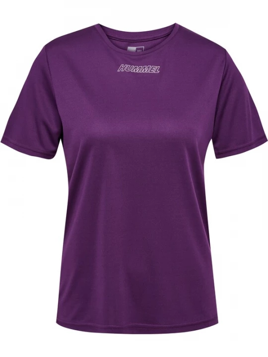 Foto van product Hummel Functioneel shirt 'TE TOLA' aubergine / wit