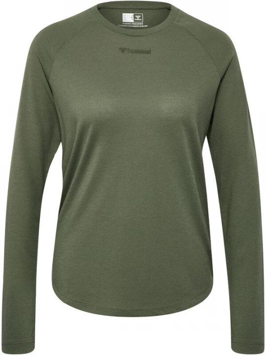 Foto van product Hummel Functioneel shirt 'Vanja' olijfgroen