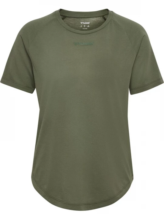 Foto van product Hummel Functioneel shirt 'Vanja' olijfgroen