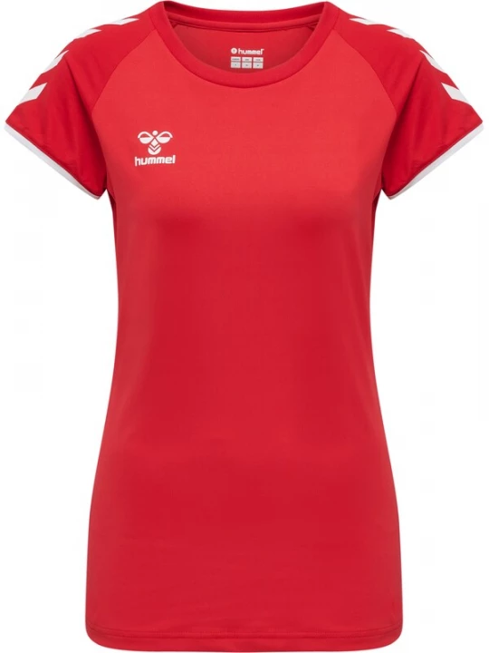Foto van product Hummel Functioneel shirt vuurrood / wit