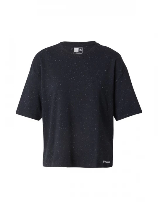 Foto van product Hummel Functioneel shirt zwart gemêleerd / wit